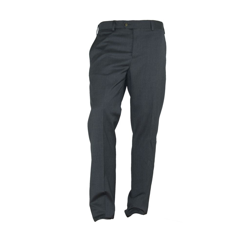 Jean et pantalon en polyester gris