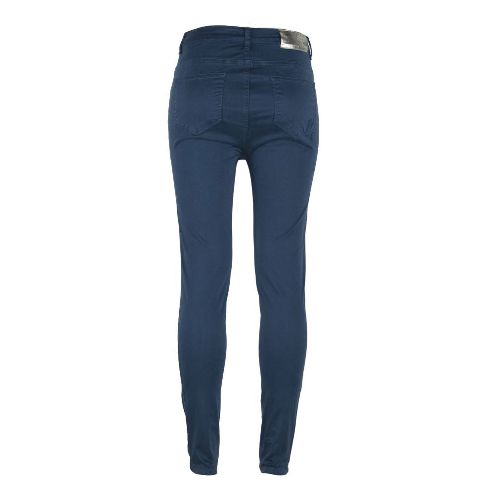 Jean et pantalon en coton bleu