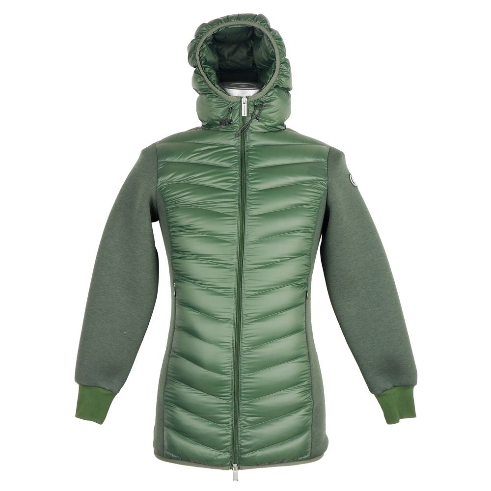 Vestes et manteaux en nylon vert