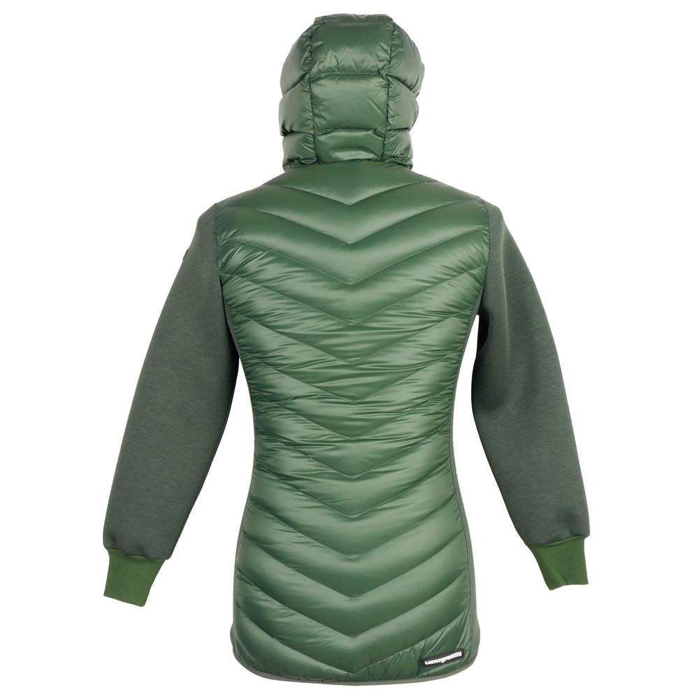 Vestes et manteaux en nylon vert