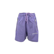 Short en polyester violet