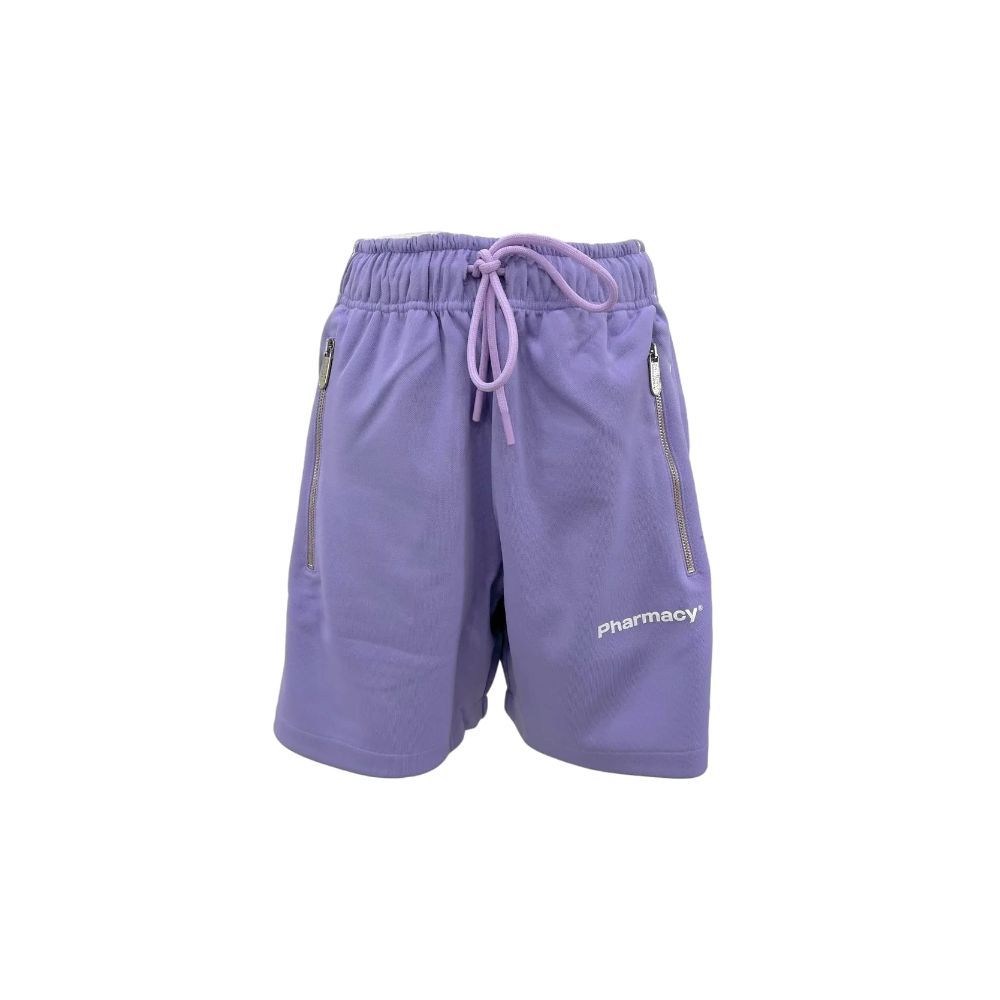 Lila Polyester-Shorts