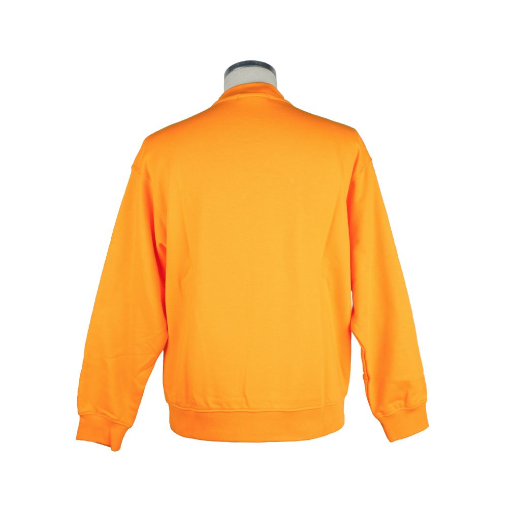 Pull en coton orange