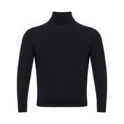 Italian Cashmere Luxury Black Sweater