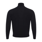 Italian Cashmere Luxury Black Sweater