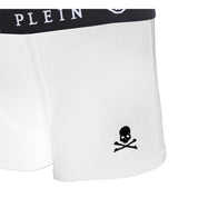 White Cotton Men's Boxer