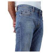 Blue Cotton Men's Jean