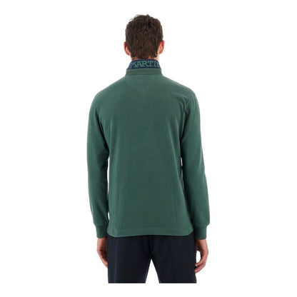 Green Cotton Polo Shirt