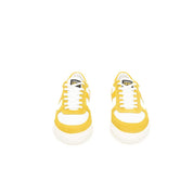 Yellow Leather Men Sneaker