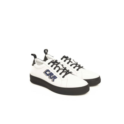 White Leather Men Sneaker