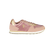 Pink Polyester Sneaker