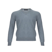 Elegant Cashmere Sweater in Chic Gray