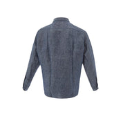 Elegant Flax Blue Shirt for Men