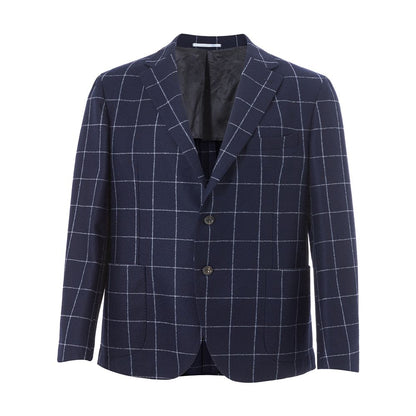 Luxurious Italian Wool Jacket for Men