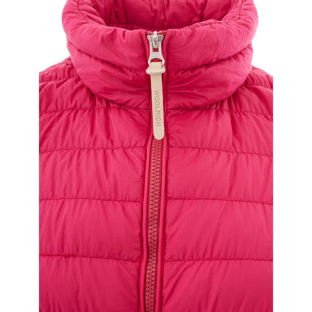 Fuchsia Elegance Polyamide Jacket