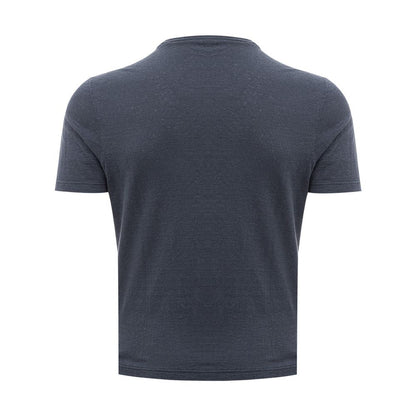 Gran Sasso Elegant Gray Cotton T-Shirt