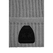 Gray Acrylic Men Beanie