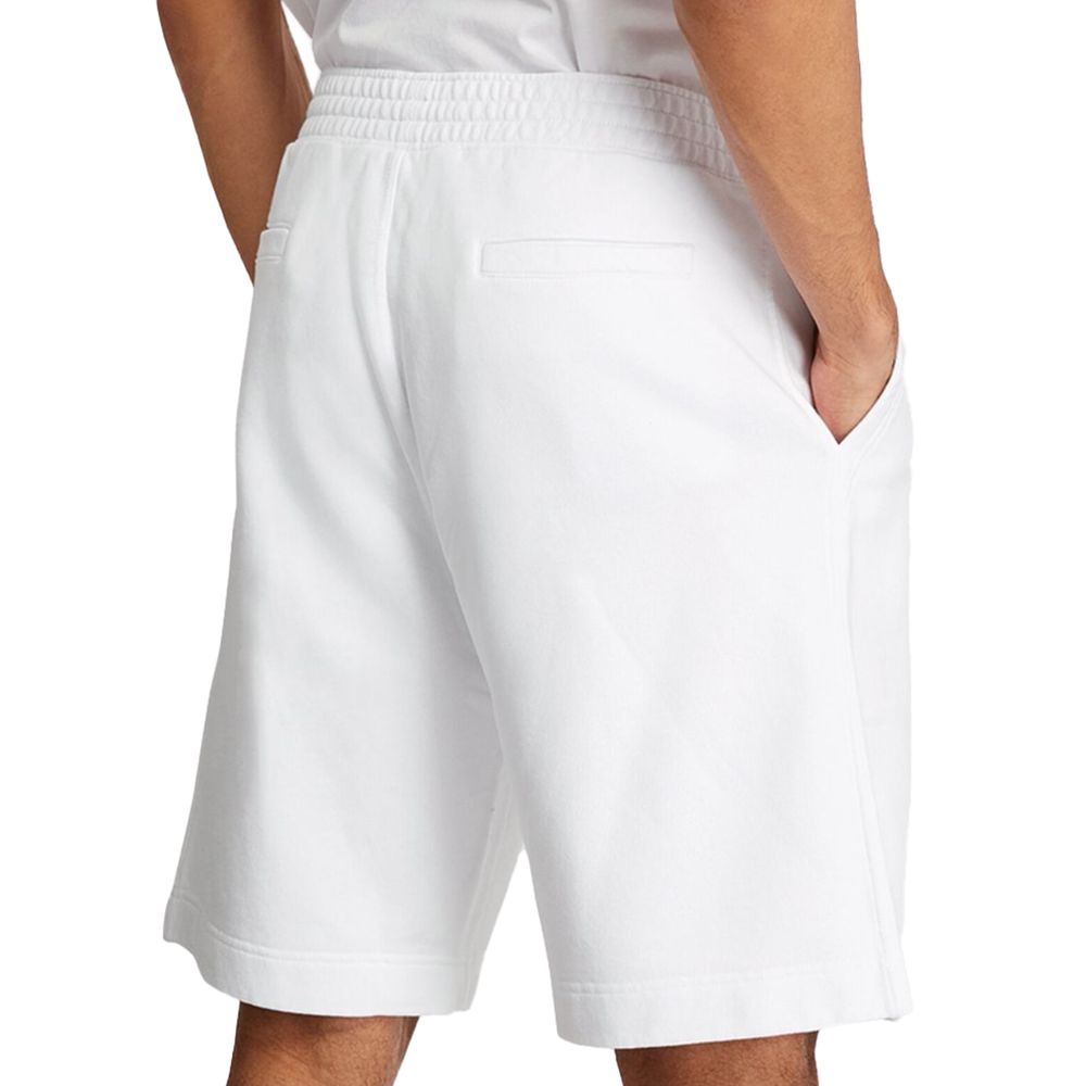 White Cotton Men Short