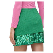 Green Cotton Skirt