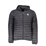 Black Polyamide Men Jacket