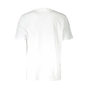 White Cotton Men T-Shirt