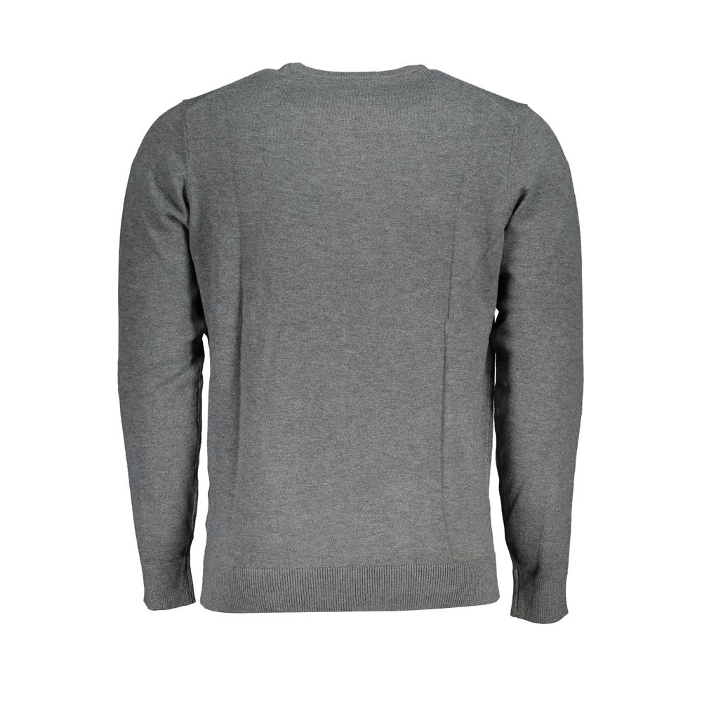 Gray Fabric Sweater