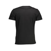 Black Cotton Men T-Shirt