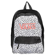 Black Polyester Women Backpack