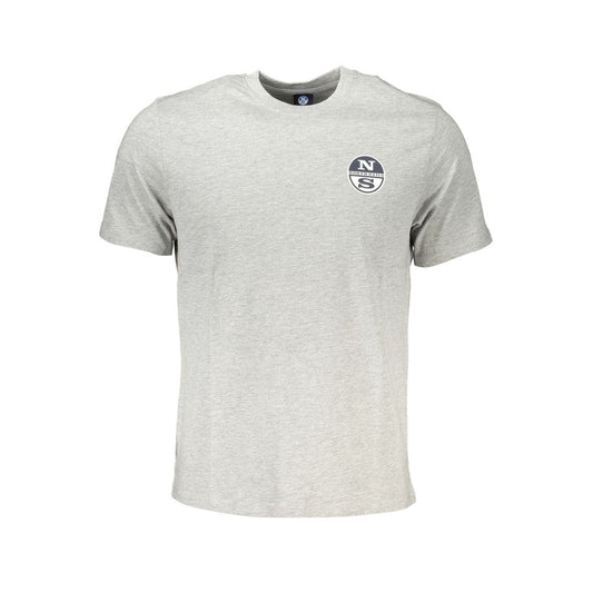 Gray Cotton T-Shirt