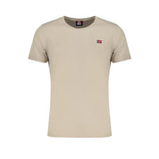 Beige Cotton T-Shirt