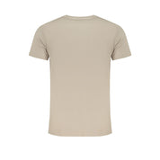 Beige Cotton T-Shirt