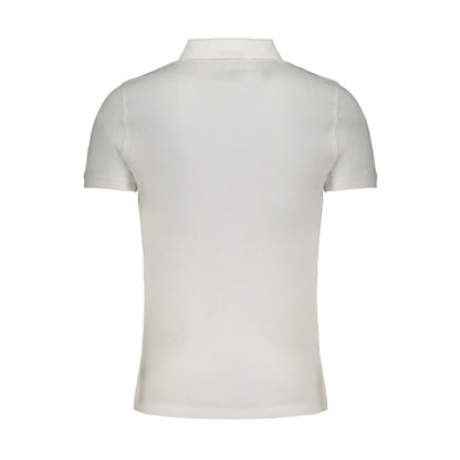 White Cotton Polo Shirt