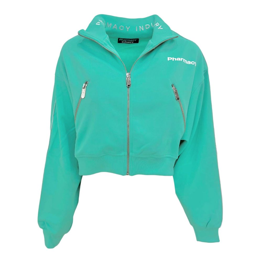 Pull en polyester vert