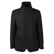 Elegant Wool-Cashmere Men's Coat