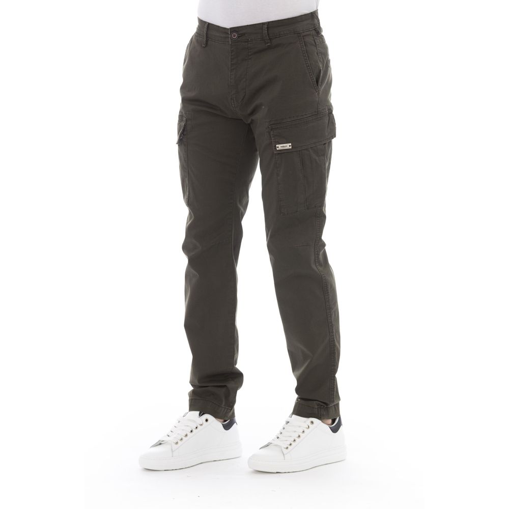 Jeans et pantalons en coton militaire