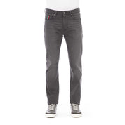 Jean et pantalon en coton gris