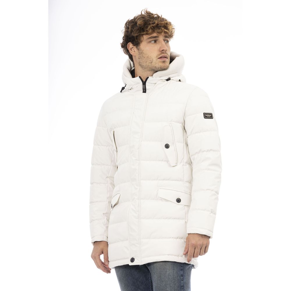 Veste en polyester blanche