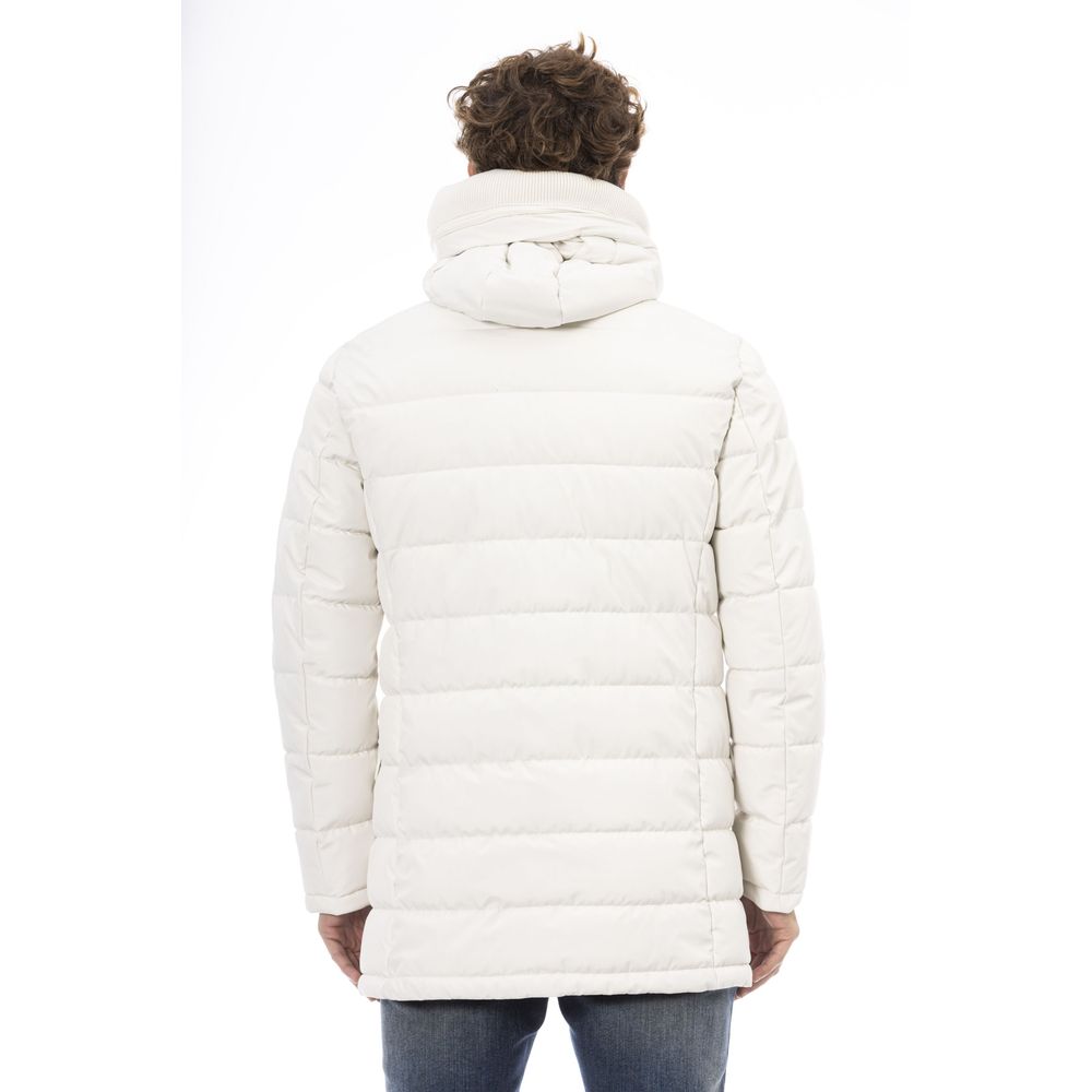 Veste en polyester blanche