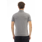 Polo en coton gris