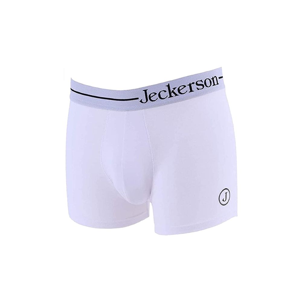 White Cotton Men Boxer