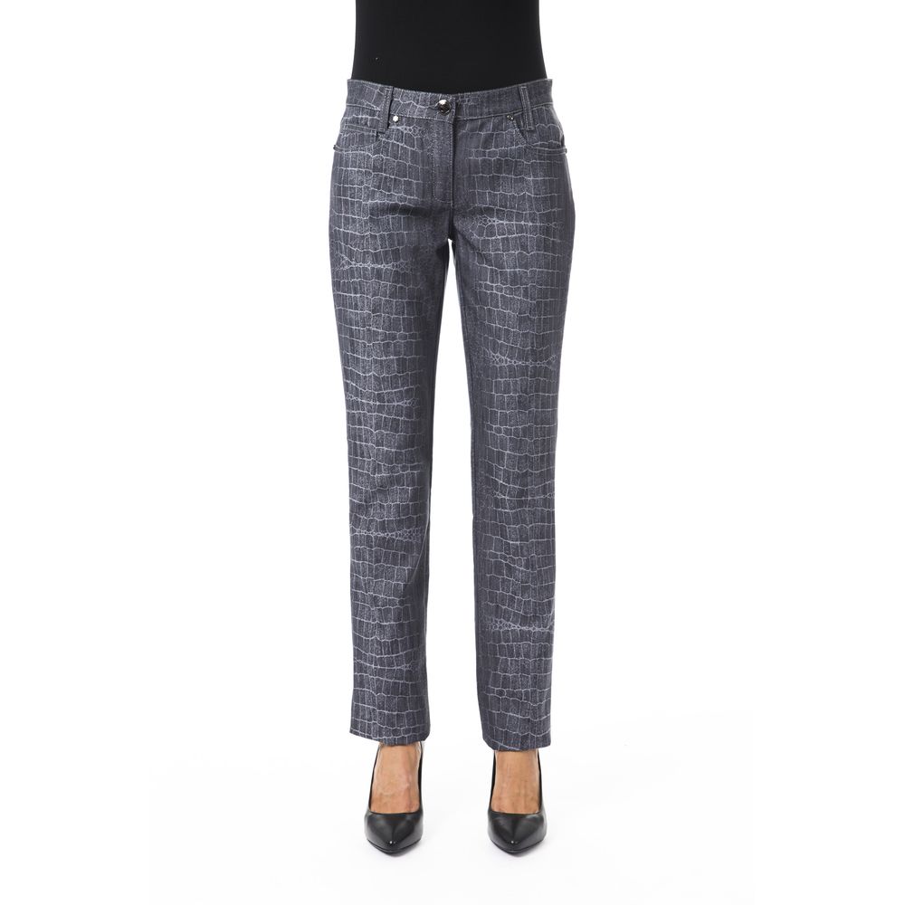 Jean et pantalon en viscose noir