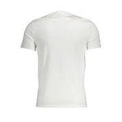 White Cotton Men T-Shirt