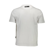 White Cotton Men T-Shirt