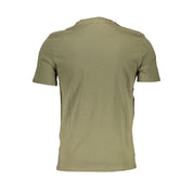 Green Cotton Men TShirt