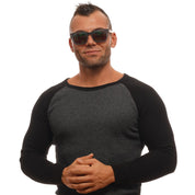 Gray Unisex Sunglasses