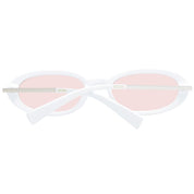 White Unisex Sunglasses