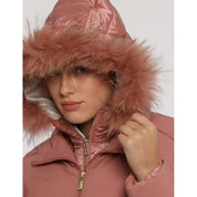 Pink Nylon Jackets & Coat