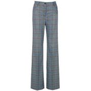 Light Blue Polyester Jeans & Pant