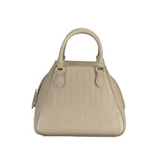 Beige Polyethylene Handbag