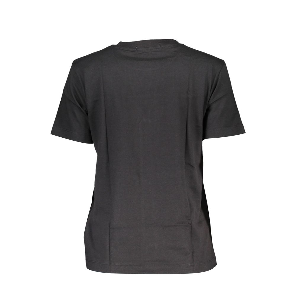 Black Cotton Tops & T-Shirt